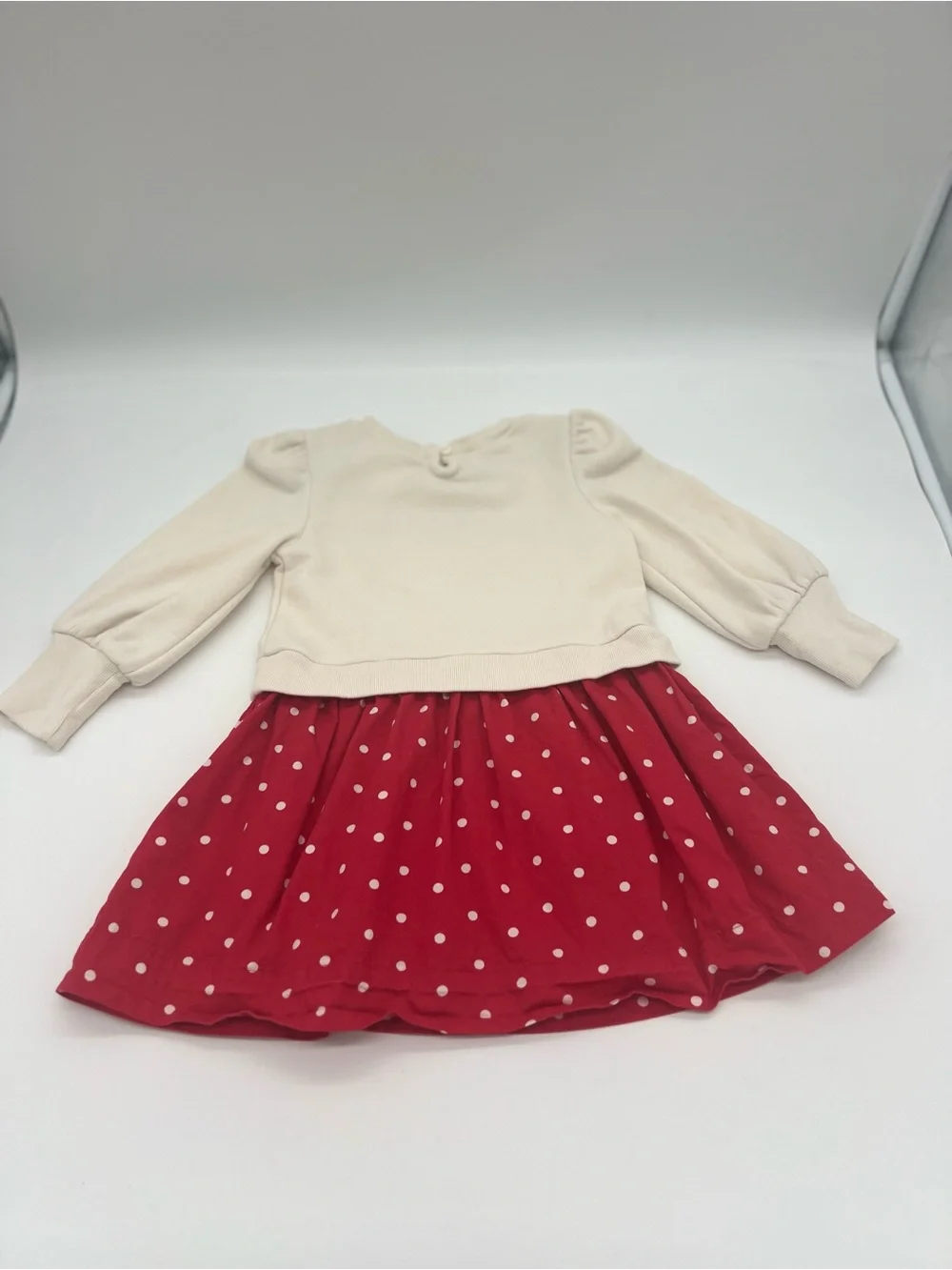 Baby gap disney 3 Years Red White Minnie Polka Dot Dress